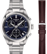 Tissot PR 100 Quartz Chronograph T150.417.11.041.00 IIHF 2025 Special Edition (+ резервна каишка)