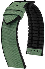 Текстилна каишка Hirsch Arne L 0925090045-5, зелена, текстил/естествен каучук, дължина L, бързо освобождаване