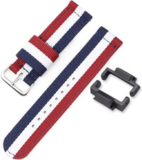 Текстилна каишка Ricardo 16mm (pro Casio G-Shock GA-2100/GA-2110, DW-5600, GW-6900), цветен V5, NATO, + Адаптер
