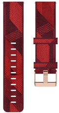 Найлонова каишка Ricardo 20mm (за Garmin Venu, Venu Sq, Venu Sq 2, Venu 2 plus и др.), червена, Quick Release