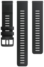 Полярна силиконова каишка 20 мм, черна, размер S, M/L, бързо освобождаване, плащане