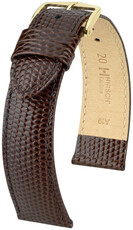 Кожена каишка Hirsch Rainbow L 12322610NQ-1, кафяв, телешка кожа, дължина L
