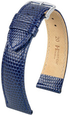 Кожена каишка Hirsch Rainbow L 12322680NQ-2, син, телешка кожа, дължина L