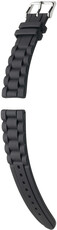 Силиконова каишка Hirsch Jelly L 40818850-2, черна, дължина L