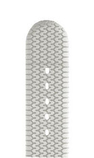 Силиконова каишка Hirsch Racing L 40238800-2, бяла, дължина L