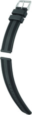 силиконова каишка Hirsch Silverstone L 40518850-2, черна, дължина L