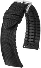 Каишка от имитираща кожа Hirsch Arne 0925090150-2, черен, Quick Release