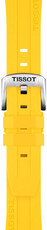 Силиконова каишка Tissot T852.050.994 20mm, жълт, Quick Release