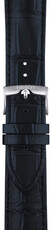 Кожена каишка Tissot T852.051.025 22mm, синьо, Quick Release