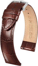 Hirsch Louisianalook кожена каишка L 03427010-2, кафява, телешка кожа, дължина L