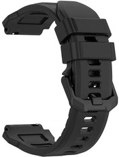 силиконова каишка Ricardo Pora (за Amazfit T-Rex 3 Pro 44mm), Black