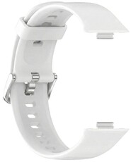 Силиконова каишка Ricardo (pro Huawei Watch Fit 3, 4, 4 Pro), бял V2