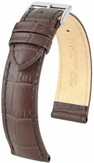 Кожена каишка Hirsch Duke L 01028010NQ-2, кафяв, телешка кожа, дължина L