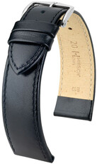 Кожена каишка Hirsch Osiris L 03475050NQ-2, черен, телешка кожа, дължина L