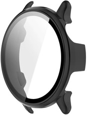 Защитен калъф (за Garmin Vívoactive 6), пластмасов, черен + стъкло