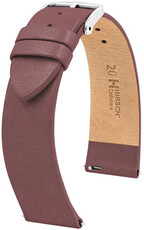 Кожена каишка Hirsch Cashmere M 03902161-2, кафява, телешка кожа, дължина M, Quick Release
