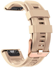 Силиконова каишка Ricardo Campiglio 20mm, Beige, QuickFit
