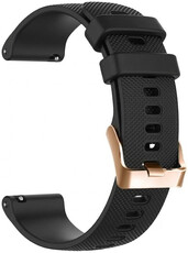 силиконова каишка Ricardo Aprica 20mm, Quick Release, Black