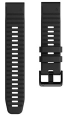 Силиконова каишка Ricardo Passo Rolle 26mm, QuickFit, Black