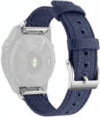 Найлонова каишка Ricardo Ortisei 22mm, Blue/Silver, QuickFit