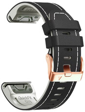 кожена каишка Ricardo Sansicario 20mm, Black, QuickFit