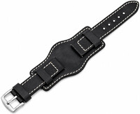 Кожена каишка Ricardo Asti premium, Black, Quick Release
