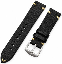 Кожена каишка Ricardo Crema premium, Black, Quick Release