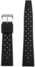 Каучукова каишка Ricardo Terni premium 20mm, Black, Quick Release