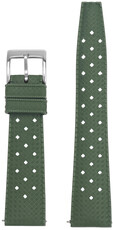 Каучукова каишка Ricardo Terni premium 20mm, Green, Quick Release