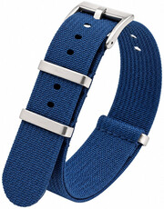 Текстилна каишка Ricardo Olbia premium, Blue, NATO