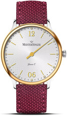 MeisterSinger Yaara Q White with Gold and Diamonds Quartz YAQ901GD