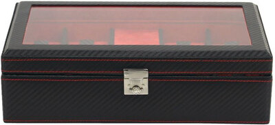 Калъф за часовник Friedrich Lederwaren Carbon 32059-2