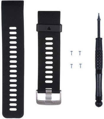 Силиконова каишка Garmin (за Forerunner 35), черна, S00-00677-00