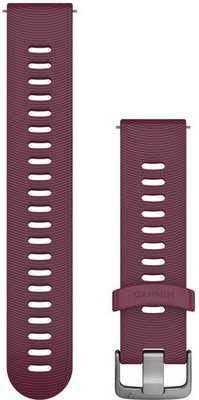 силиконова каишка Garmin 20mm (за Venu, Venu Sq, Venu 2 Plus и др.), лилава, Quick Release, 010-11251-1W