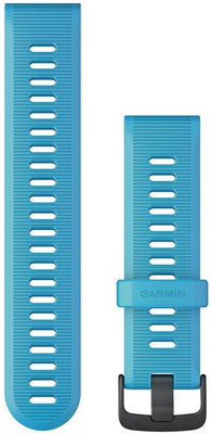 Garmin Forerunner 935/945/955 каишка, силиконова, синя, черна катарама