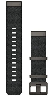 Найлонова каишка Garmin 22mm (за Garmin Fenix 8/7/6 (47mm), Epix 2 и др.), черна, QuickFit, 010-12738-03