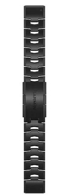 Титаниева верижка Garmin 22mm (за Garmin Fenix 8/7/6 (47mm), Epix 2 и др.), черна, QuickFit, 010-12863-09