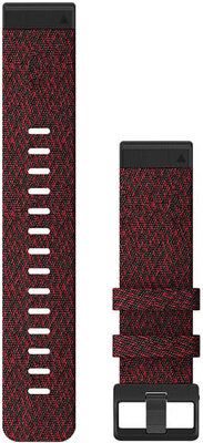 Найлонова каишка Garmin 22mm (за Garmin Fenix 8/7/6 (47mm), Epix 2 и др.), червена V1, QuickFit, 010-12863-06