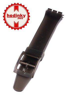 Пластмасова каишка Swatch 17mm (за Swatch), сива
