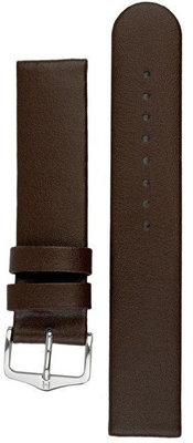 Кожена каишка Hirsch Scandic L 17872010-2, кафява, телешка кожа, дължина L, Quick Release