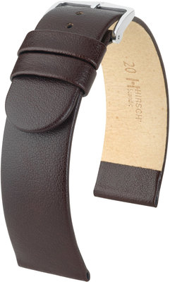 Тъмнокафява кожена каишка Hirsch Scandic L 17872010-2 (Teletina)