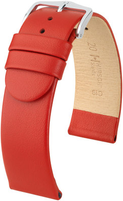 Червена кожена каишка Hirsch Scandic M 17852020 -2 (Teletina)