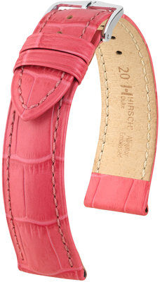 Розова кожена каишка Hirsch Duke M 01028125-2 (Teletina)