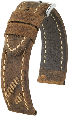 Жълта кожена каишка Hirsch Lynyrd L 04864073-2 (Антилопа кожа)