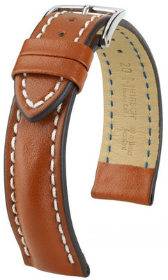 Кафява кожена каишка Hirsch Heavy Calf L 02475070-2 (Teletina)