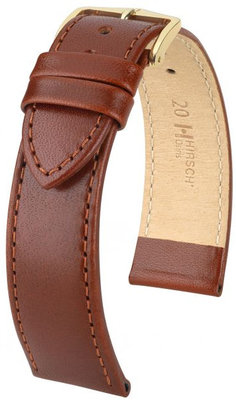 Кафява кожена каишка Hirsch Osiris M 03475115-1 (Teletina)