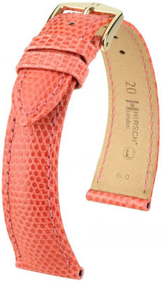 Оранжева кожена каишка Hirsch London L 04266022-1 (гущерска кожа) Hirsch Selection