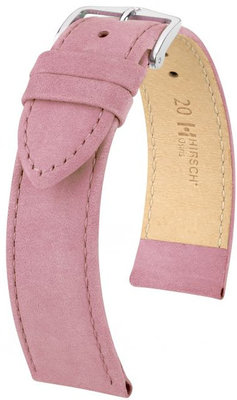 Розова кожена каишка Hirsch Osiris L 03433022-2 (Teletina)