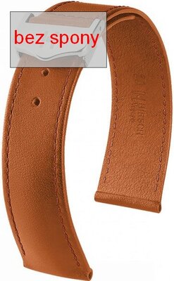 Кафява кожена каишка Hirsch Voyager 07175470-2 (Teletina)