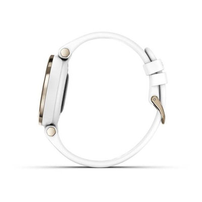 Garmin Lily Sport Cream Gold / White, Silicone Band